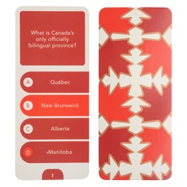 Yellow Cab Games Skyline Collection Trivia Set - Canada Trivia, 140 Question Cards - Game Night Entertainment for Families & Friends, 2+ Players