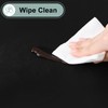 misaya Rectangle Vinyl Tablecloth, 6 Foot Elastic Fitted Table Cloth