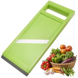 Oruola Mini Mandoline Slicer,Vegetable Slicer,Handheld Mandoline Vegetable Slicer,Stainless Steel Portable Vegetable Chip Maker for Vegetable Fruits Potato Cheese Cucumber Carrot,Quick Uniform Slice