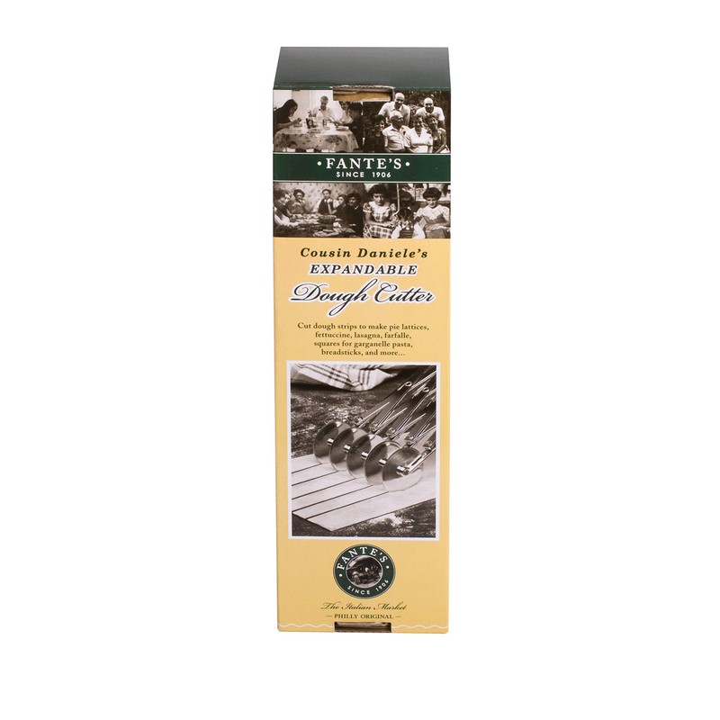 Fantes Expandable 5-Wheel Stainless Steel Dough Cutter, The Italian Market