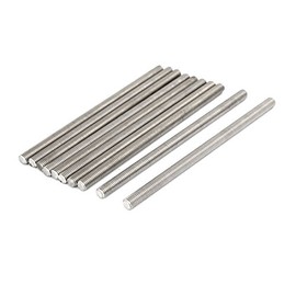 Sourcingmap M8 x 150mm 304 Stainless Steel Fully Threaded Rods Bar Studs Fasteners 10 Pcs