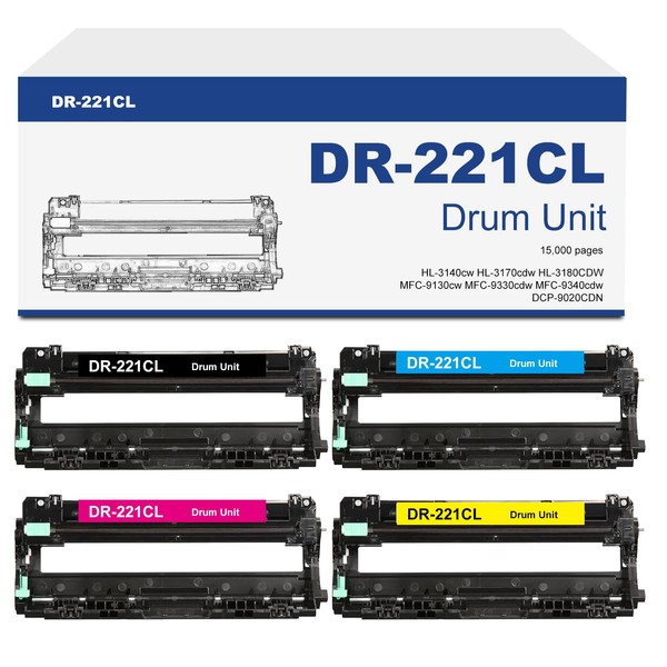 DR221CL DR-221CL Drum Unit Replacement for Brother DR221 DR-221 Imaging