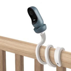 OkeMeeo - Soporte para cuna Owlet Cam 2, Owlet Cam Smart Baby Monitor, Owlet Duo y Arlo (soporte de montaje giratorio)