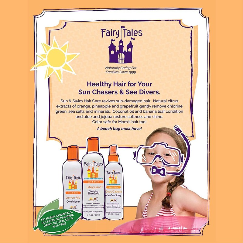 Fairy Tales Sun & Swim Lifeguard Clarifying Shampoo - Daily