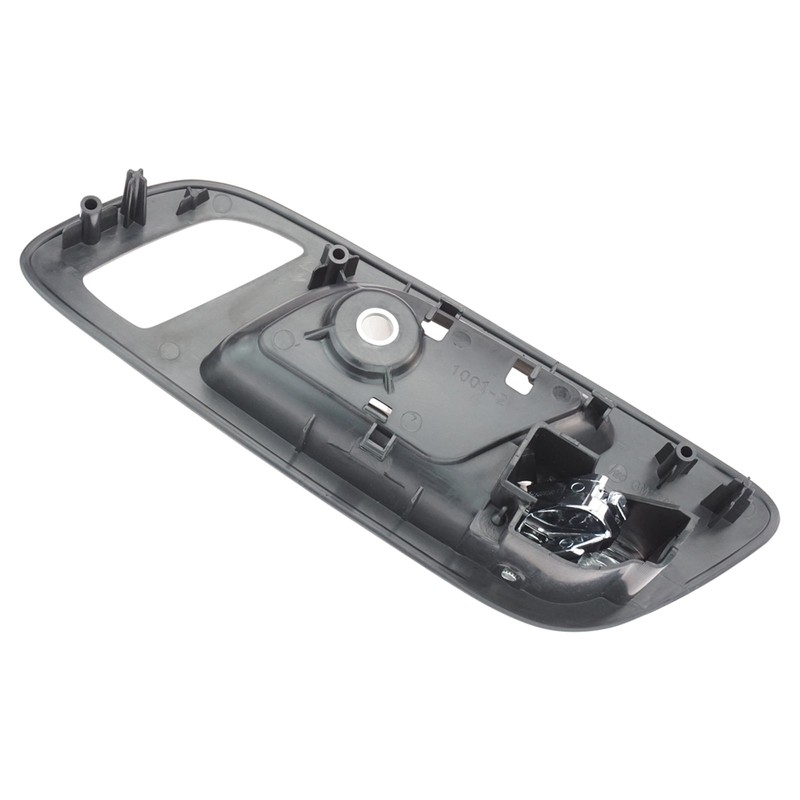 TRQ Door Handle Inside Interior Front Left Right Black Ebony