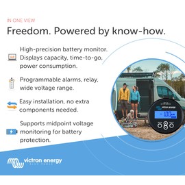 Victron Energy BMV-702 Battery Monitor (Black)