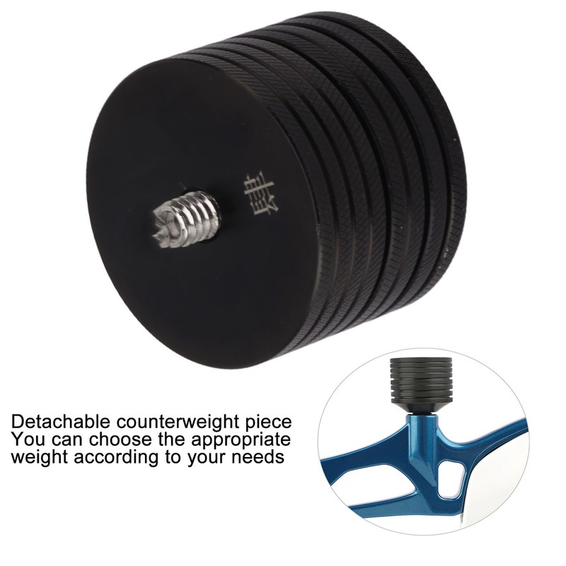Archery Stabilizer Weights 4+2+1 Stainless Steel Counterweight Kit for Recurve