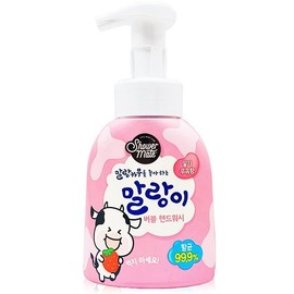 Mallangcow Hand Wash 300ml Strawberry Container