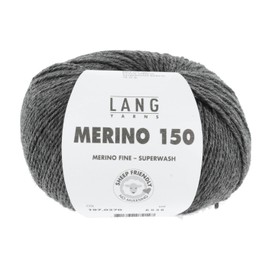 Merino 150 Superwash 0270 Dark Grey Melange