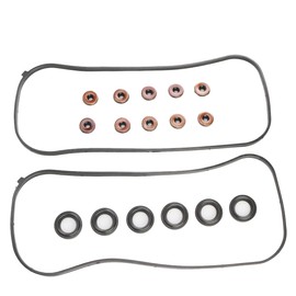 AUCERAMIC VS50607R - Juego de juntas de tapa de válvula para Honda Accord Odyssey Pilot Ridgeline 2003-2008 Acura Tl Mdx Rl 2004-2007 Saturn Vue 3.0L 3.5L 12341RCAA01