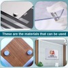 Stainless Steel Standoff Screws, 20Pcs 1/2 x 1 Inch Wall