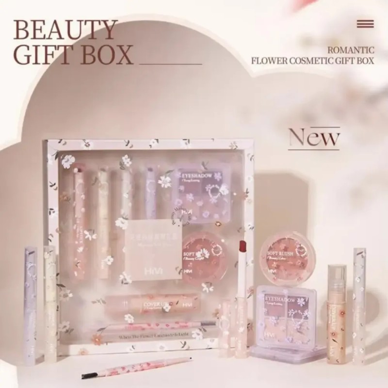 Kit De Maquillaje Completo De 8 Piezas Para Mujer, Set