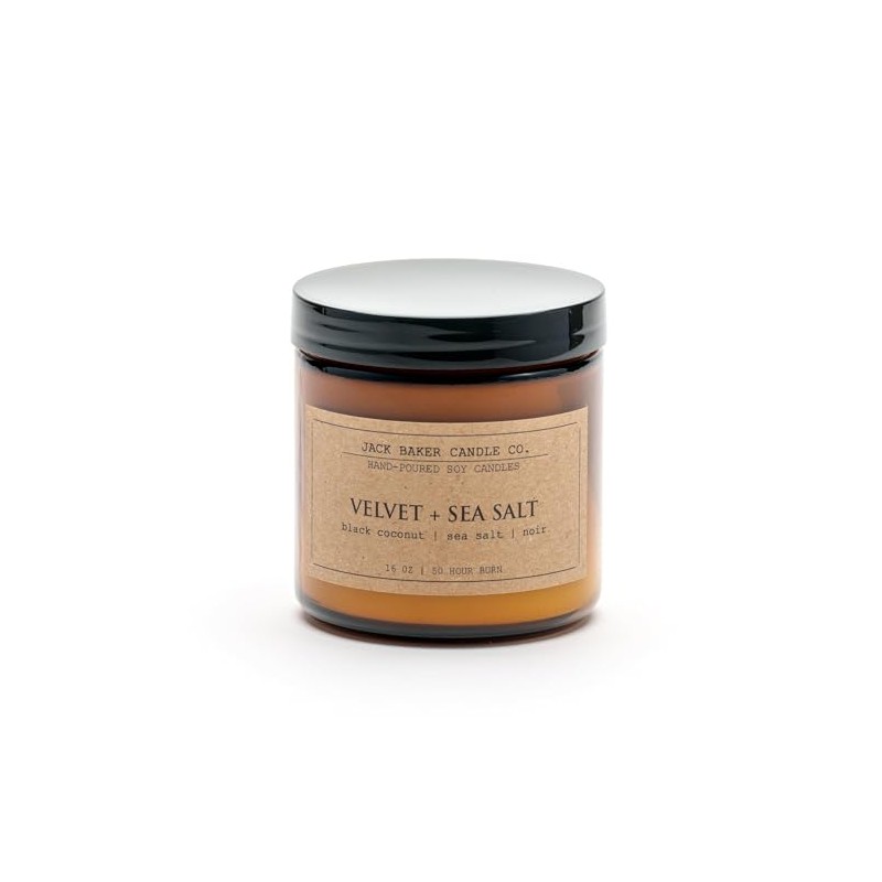Jack Baker Candle Co. - 16 oz. Velvet + Sea