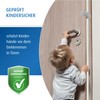 reer Swabian Child Safety Expert Clear Finger Clamp Door Stopper