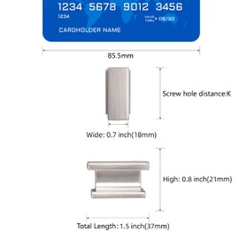 COTYKILEY 6 Pack Brushed Satin Nickel Kitchen Cabinet Knobs Silver Drawer Pulls Solid Drawer Knobs Dresser Knobs Cabinet Hardware Knobs for Dresser Drawers…