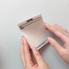 BESTYASH Bloc de Notas Autoadhesivas Transparentes Pet para Uso Diario