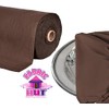 Fabric Hut Anti-Tarnish Anti Tarnish Silver Cloth by The Yard (Brown)