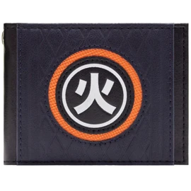 Hidden Leaf Ninja Academy Black Wallet, black, Bi-fold