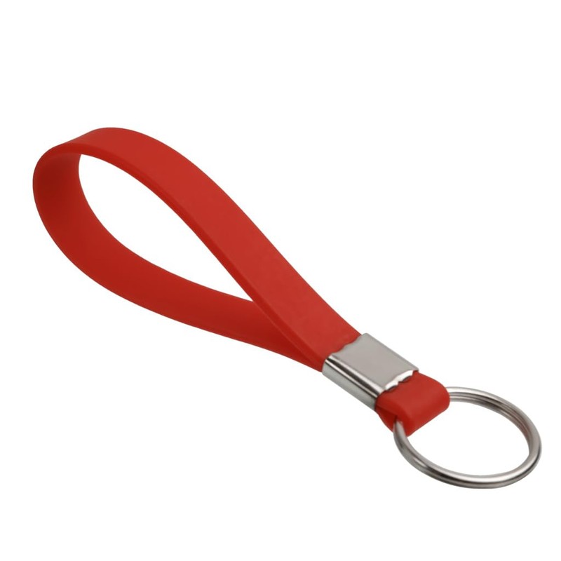 Multi pack of three Heavy Duty Identification Silicon Key Ring