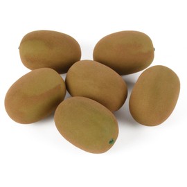 LUEYAO Artificial Kiwi Fruit, Fake Fruit Kiwi Fruit Simulation Red Yellow Lifelike Model Home House Kitchen Party Decoration Desk Ornament 6PCS