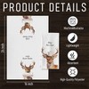 Funny Deer Bathroom Hand Towels, Deer Gift for Women