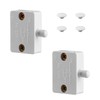 Tabanzhe Cupboard Door Switch-2 Pack Cupboard Door Light Switch 1A
