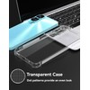 USTIYA Case for Honor 90 Lite Clear TPU Four Corners