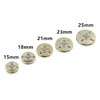 5Pcs/Set Snap Buttons Metal Buckle Buttons Invisible Buckle for Coat