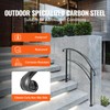 VEVOR Adjustable Metal Staircase Handrail for Outdoor Steps, 2-3 Steps