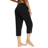 Sarin Mathews Womens Capri Yoga Pants Loose Workout Joggers Drawstring