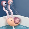 Baby Bath Shower Head Double Sprinkler Bathtub Tub Snail Shaped