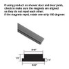 Gordon Glass™ Flexible Magnetic Strip Insert for Framed and Semi-Frameless