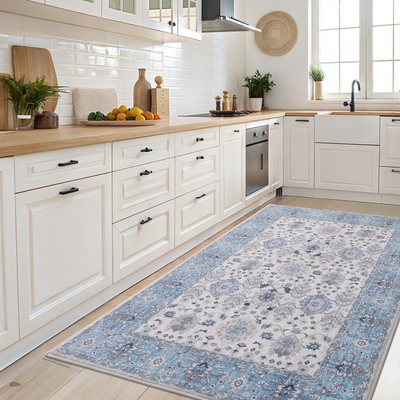 Vanmoos 2x3 Washable Area Rug – Soft, Non-Slip Entrance Rug,