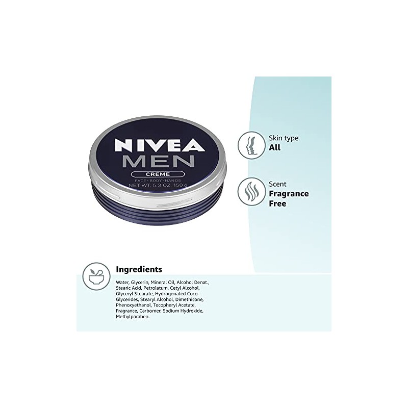NIVEA Men Creme 5.3 Ounce