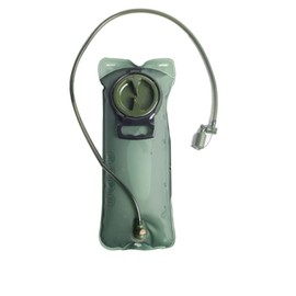 SEIWEI 2.5L Hydration Water Bladder Adventure Folding Water Bag with Drinking Pipe Leak-Proof Accessories for Outdoor Sport Running Camping Hiking Bicycle (Green)