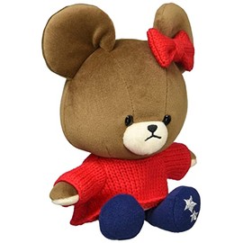 Nakajima Corporation 163035-21 Bear School Soft Bean Doll Starry Jack