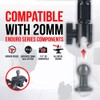 Tackform Aluminum Tripod Adapter with 1/4"-20 Hole and 20mm Ball