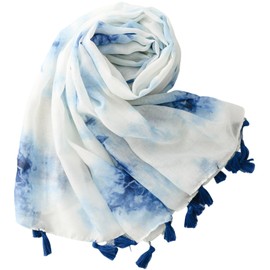 FAIRYGATE Blue Scarf for Women UK Print Large Size Scarves Scarf Shawl For Women All Seasons Scarfs 60018