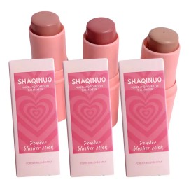 Rubor Barra Shaqinuo Set 3 Piezas Cremoso Mate Resistente Al Agua