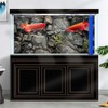 Dtekoj 72X18IN Stone Aquarium Background, Rock Fish Tank Background, Natural