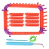 Knitting Loom Set Plastic Flexible Multifunctional Yarn Weaving Tool Accessories
