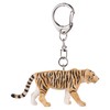 Mojo 387487 Tiger Animal Figure Keychain, Braun
