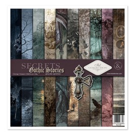 ITD Collection - Scrapbooking Package 12 x 12 inches, Scrapbooking Paper, Decorative Paper, Decoupage, Card Making, Paper Size - 310 x 320 mm (SLS039)