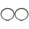sourcing map 2Pcs 3" Internal Retaining Ring Circlip, 65 Mn