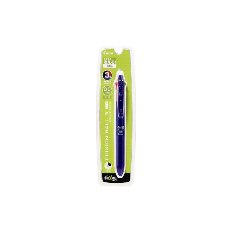 PILOT 1 Pcs PLKFBS60EFL Multi-Color Erasable Ballpoint Pen Frixion Ball