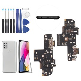 USB Charging Port for Motorola Moto G Stylus 2021 Dock Connector Charger Board Flex Cable Assembly Replacement for Motorola Moto G Stylus 2021 XT2115 with Tools
