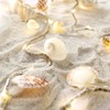 Beach Theme Hemp Conch String Lights | 7.2FT & 39LEDs