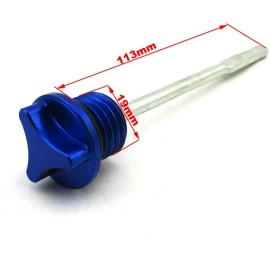 PCC 113MM CNC OIL DIPSTICK FOR LIFAN ENGINE QUAD PIT DIRT BIKE DS01_B