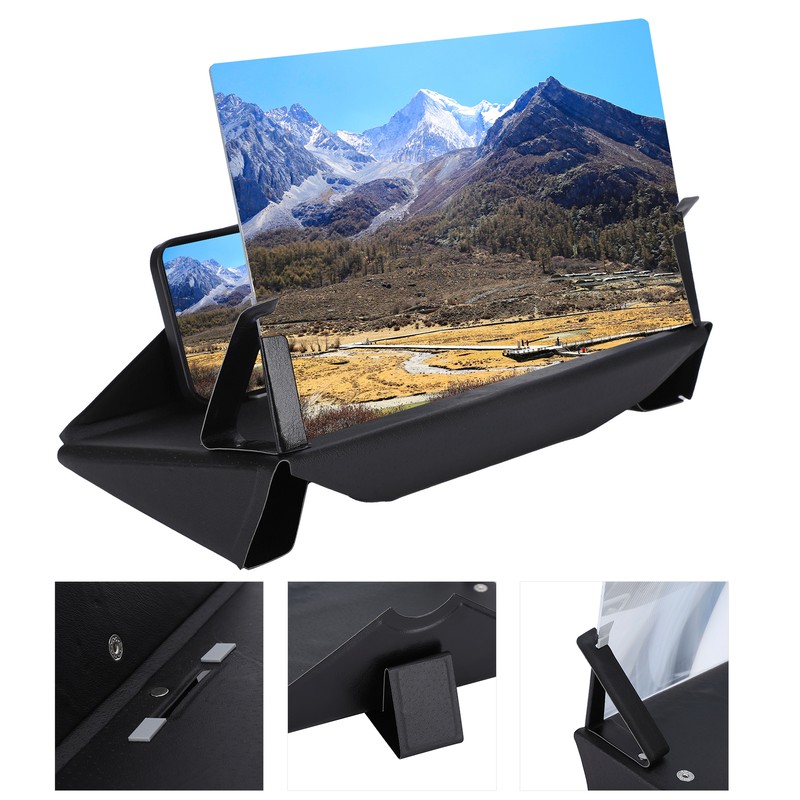 10 Inch Phone Screen Amplifier 3D Desktop Eyes Protection Mobile