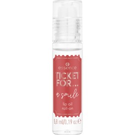 essence cosmetics TICKET FOR. a Smile Lip Oil Roll-On No. 01 Love Making You Laugh, Transparent (5.8 ml)